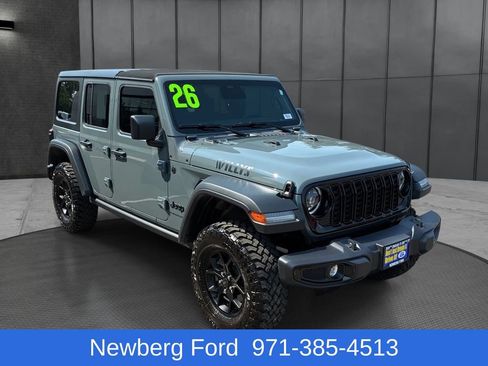 Used 2026 Jeep Wrangler Unlimited Sport AWD/4WD image 3