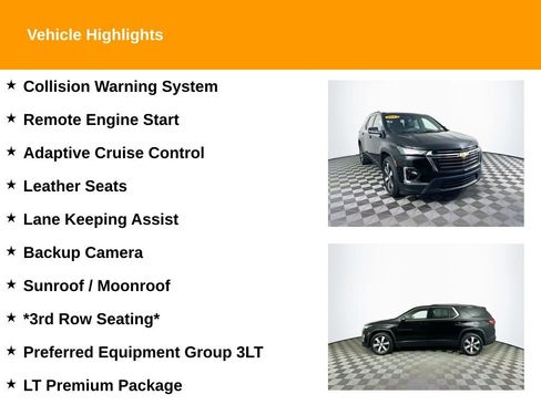 Used 2023 Chevrolet Traverse LT w/ LT Premium Package image 2