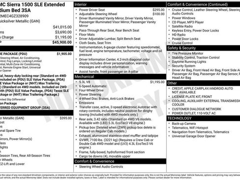 Used 2016 GMC Sierra 1500 SLE w/ SLE Value Package image 6