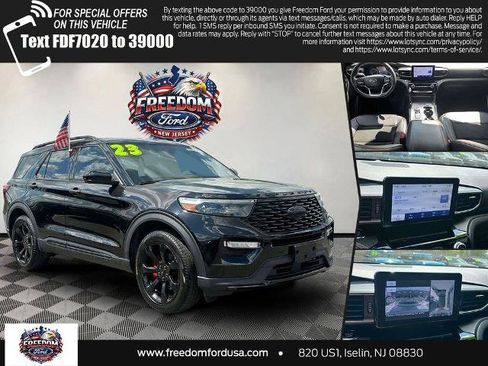 Certified 2023 Ford Explorer ST-Line AWD/4WD image 1