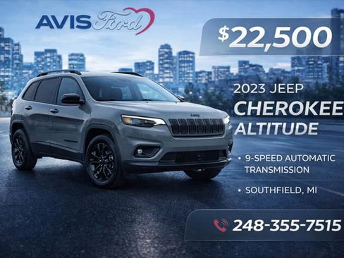 Used 2023 Jeep Cherokee Altitude Lux image 1