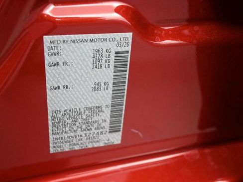 New 2026 Nissan Altima 2.5 SV w/ SV Special Edition Package image 20