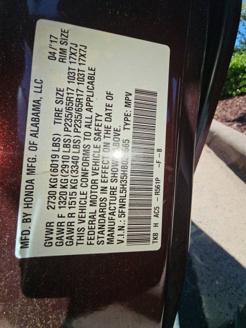 Used 2017 Honda Odyssey SE image 12