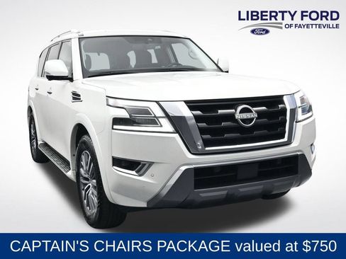 Used 2024 Nissan Armada SL w/ Captain's Chairs Package RWD image 1