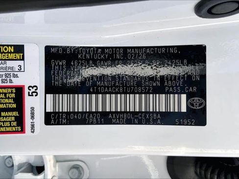 Certified 2026 Toyota Camry XLE w/ Convenience Package image 36