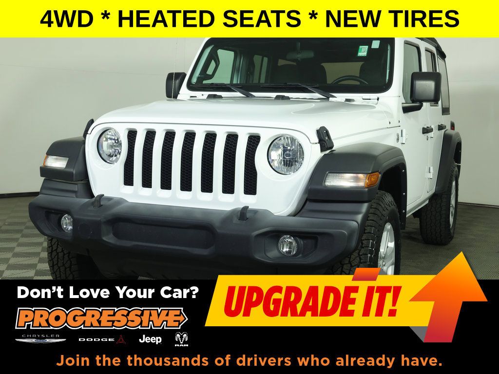 Used 2021 Jeep Wrangler Unlimited Sport AWD/4WD image 1