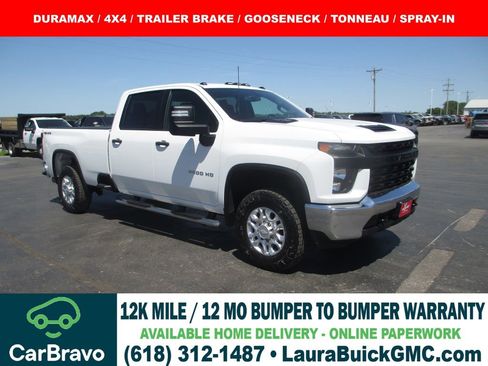 Used 2020 Chevrolet Silverado 3500 W/T w/ Gooseneck/5TH Wheel Package AWD/4WD image 1