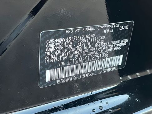 New 2026 Subaru Impreza 2.0i Sport AWD/4WD image 22