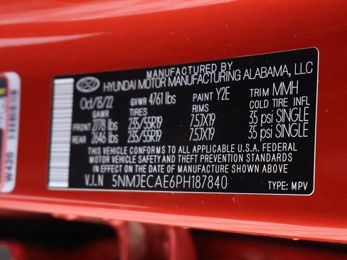 Used 2023 Hyundai Tucson Limited image 59