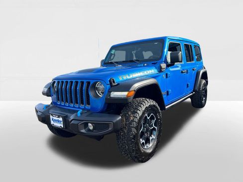 Used 2022 Jeep Wrangler Unlimited Rubicon 4xe w/ Cold Weather Group image 5
