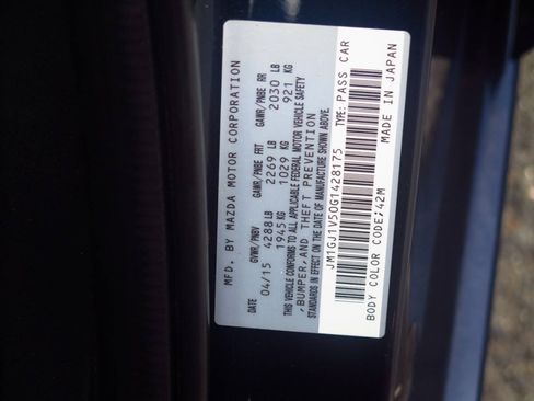 Used 2016 MAZDA MAZDA6 Touring FWD image 30