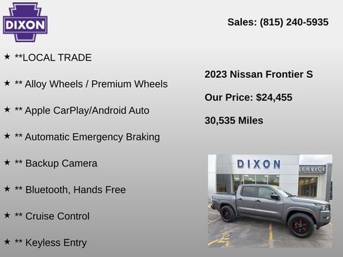 Used 2023 Nissan Frontier S image 4