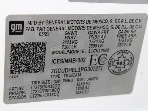 Used 2023 Chevrolet Silverado 1500 ZR2 image 80