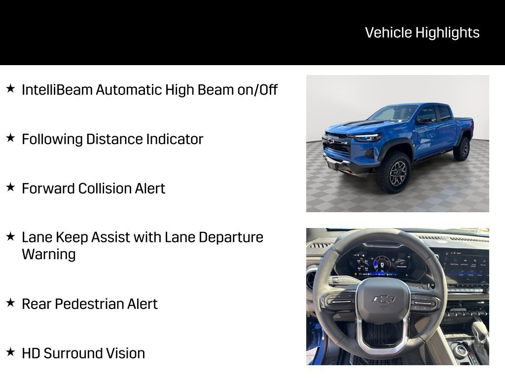 New 2026 Chevrolet Colorado ZR2 w/ Technology Package AWD/4WD image 14