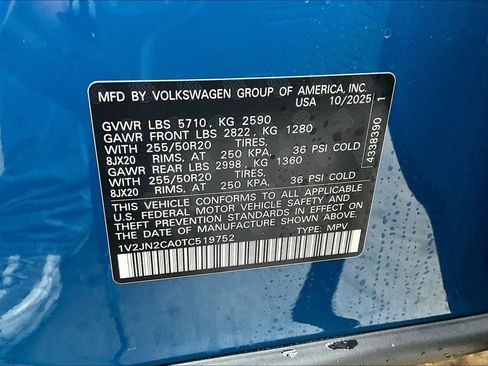 New 2026 Volkswagen Atlas SE image 21