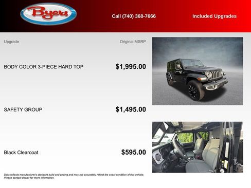 Used 2025 Jeep Wrangler Unlimited Sahara w/ Safety Group AWD/4WD image 5