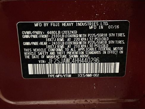 Used 2017 Subaru Forester 2.5i Touring image 34