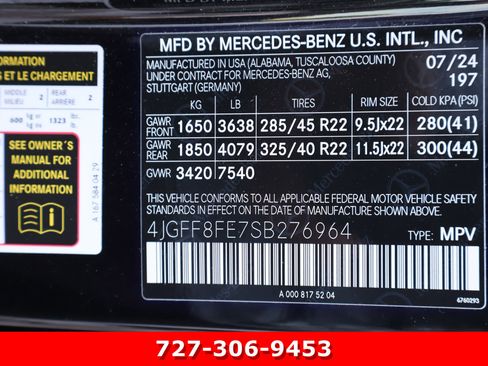 Certified 2025 Mercedes-Benz GLS 580 4MATIC image 34
