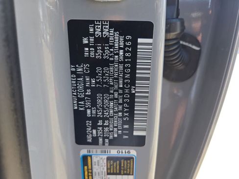 Certified 2022 Kia Telluride EX w/ EX Premium Package image 36