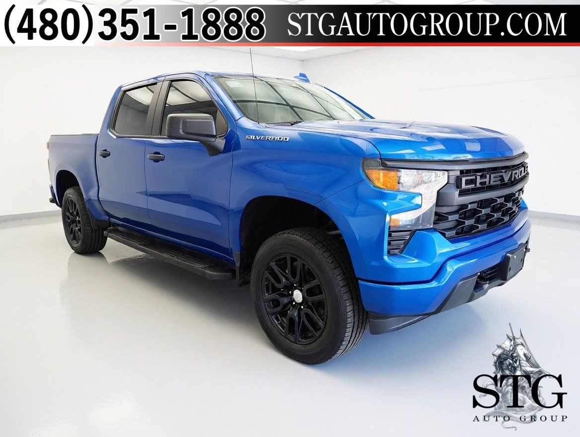 Used 2023 Chevrolet Silverado 1500 Custom RWD image 1