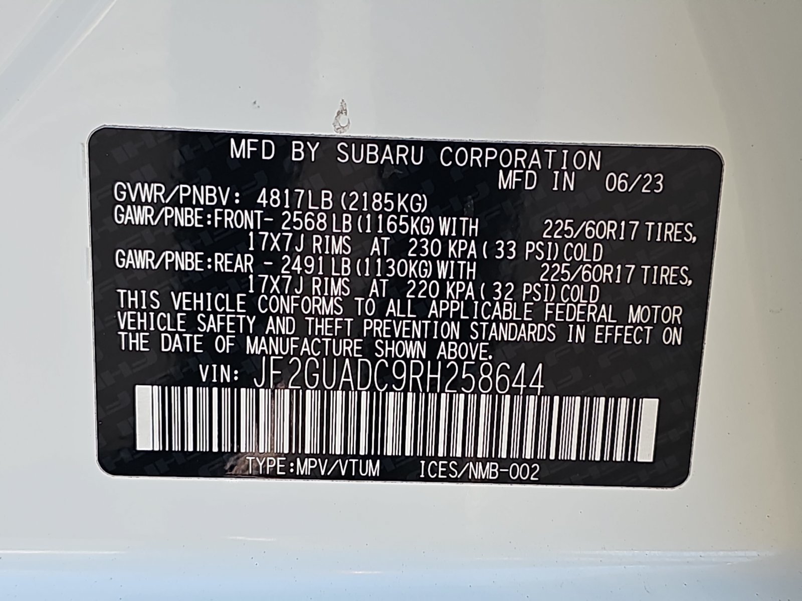Certified 2024 Subaru Crosstrek 2.0i Premium w/ Popular Package #3 AWD/4WD image 38