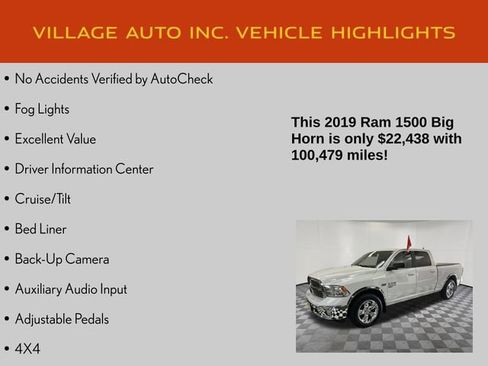 Used 2019 RAM 1500 Big Horn AWD/4WD image 14