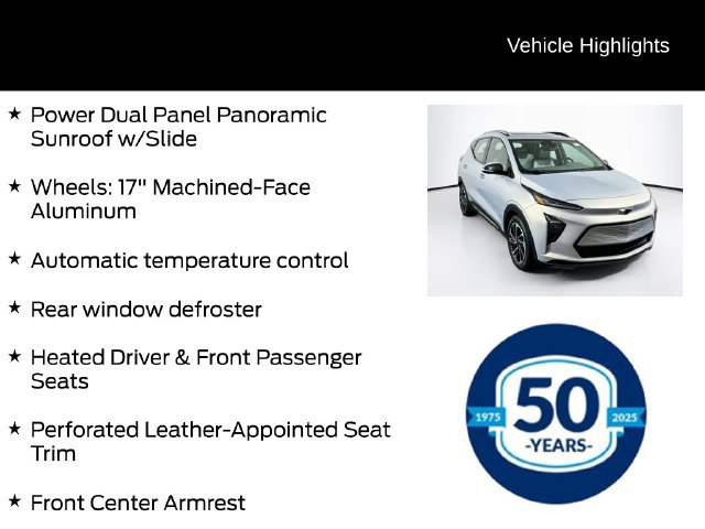 Used 2022 Chevrolet Bolt EUV Premier w/ Sun & Sound Package FWD image 11
