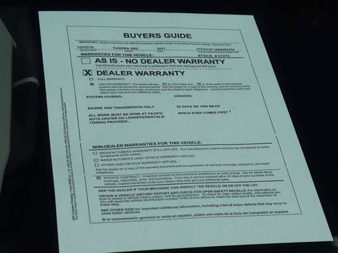 Used 2021 Toyota Tundra SR5 image 53