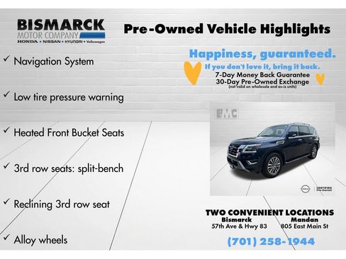 Used 2023 Nissan Armada SL w/ Cargo Package AWD/4WD image 5
