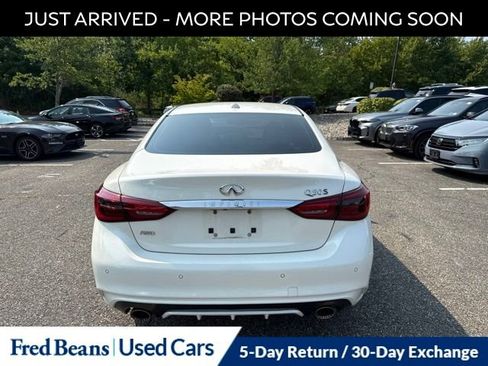 Used 2019 INFINITI Q50 Red Sport 400 w/ Sensory Package AWD/4WD image 7