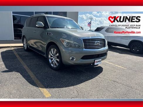 Used 2012 INFINITI QX56 4WD w/ Deluxe Touring Pkg image 1