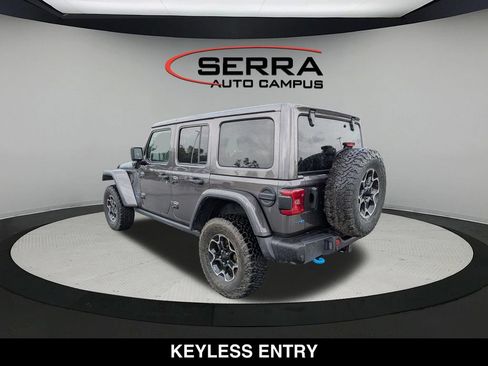 Used 2021 Jeep Wrangler Unlimited Rubicon 4xe w/ Steel Bumper Group AWD/4WD image 11