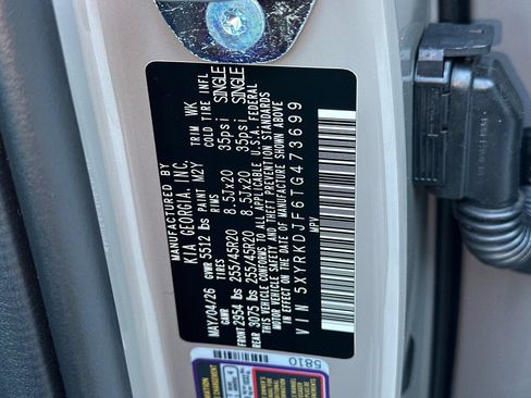 New 2026 Kia Sorento SX Prestige AWD/4WD image 33