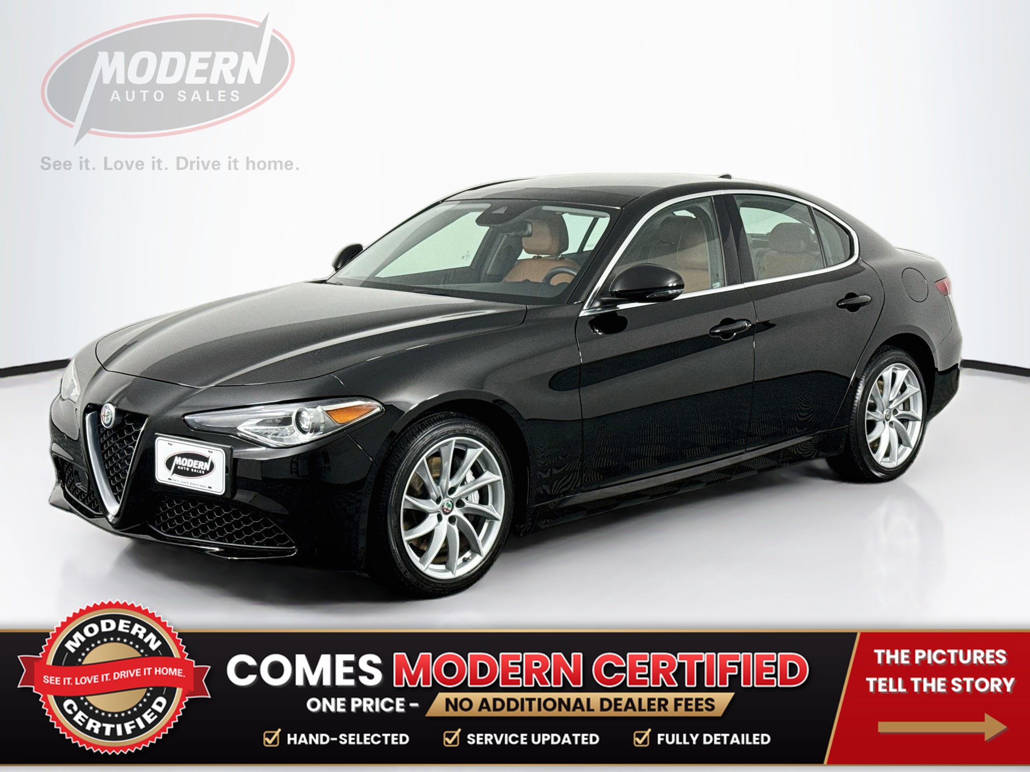 Used 2020 Alfa Romeo Giulia AWD w/ Cold Weather Package image 1