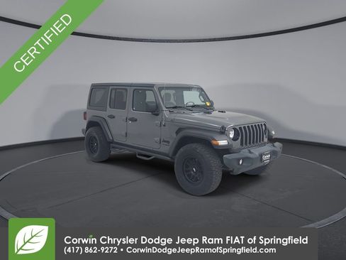 Certified 2021 Jeep Wrangler Unlimited Sport image 4