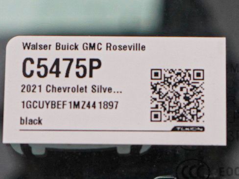 Used 2021 Chevrolet Silverado 1500 Custom w/ Safety Confidence Package image 32