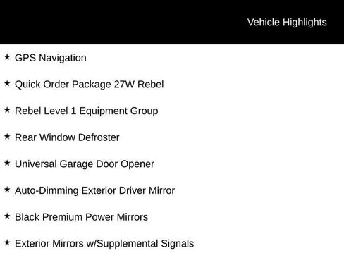 Used 2021 RAM 1500 Rebel w/ Rebel Level 1 Equipment Group image 5