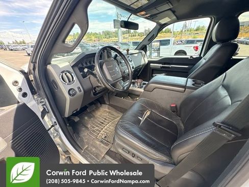 Used 2012 Ford F350 Lariat w/ Lariat Interior Pkg AWD/4WD image 7