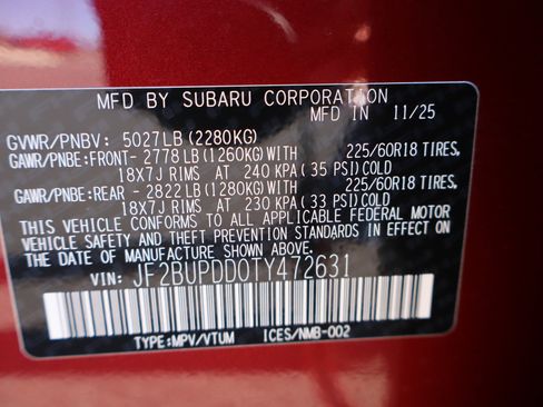 New 2026 Subaru Outback Limited w/ Premium/Limited Package image 24