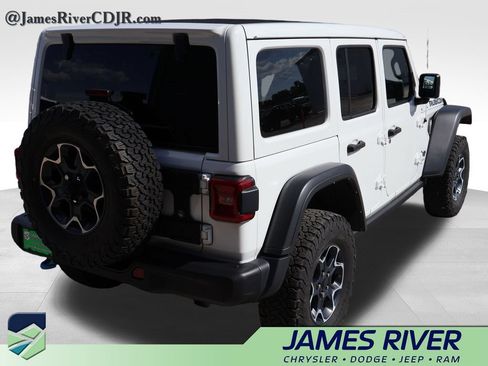 Used 2023 Jeep Wrangler Unlimited Rubicon 4xe w/ Steel Bumper Group AWD/4WD image 5