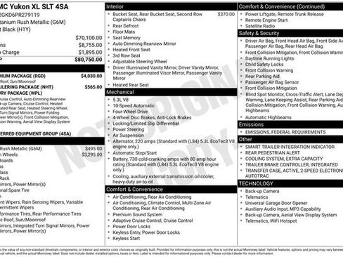 Used 2023 GMC Yukon XL SLT w/ SLT Premium Package image 7