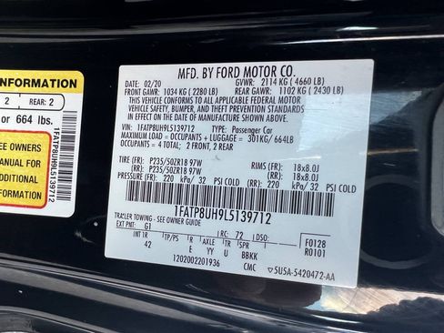 Used 2020 Ford Mustang Premium RWD image 21