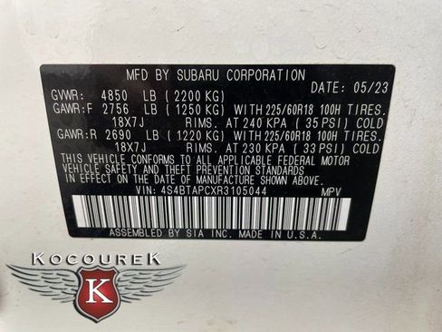 Used 2024 Subaru Outback Touring AWD/4WD image 27