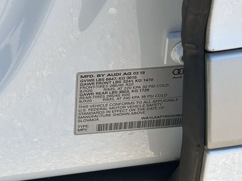 Used 2019 Audi Q7 3.0T Premium Plus w/ Premium Plus Package AWD/4WD image 34