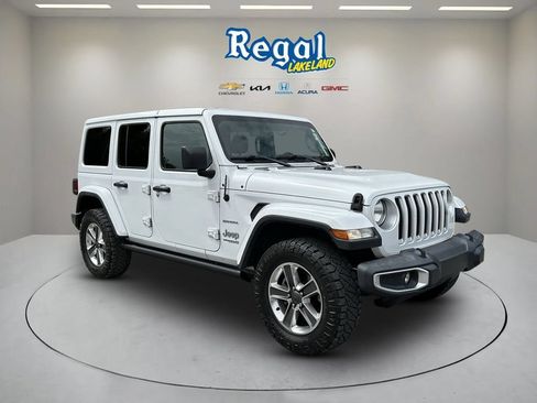 Used 2020 Jeep Wrangler Unlimited Sahara AWD/4WD image 1