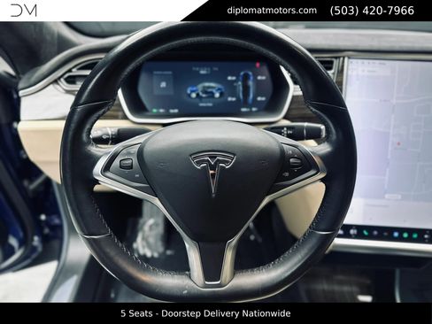 Used 2016 Tesla Model S 90D AWD/4WD image 28