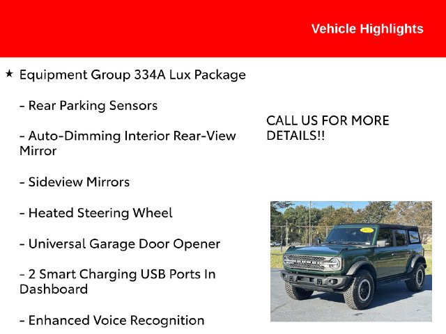 Used 2022 Ford Bronco Badlands AWD/4WD image 19
