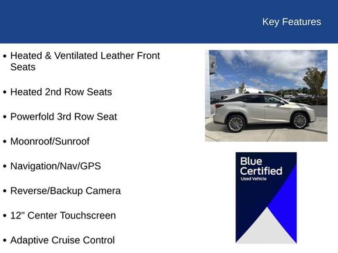 Used 2021 Lexus RX 350L Luxury w/ Accessory Package FWD image 34