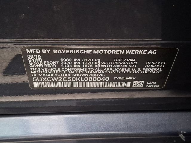 Used 2019 BMW X7 xDrive40i w/ Premium Package AWD/4WD image 28