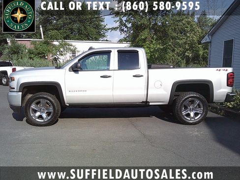 Used 2018 Chevrolet Silverado 1500 Custom w/ Custom Value Package AWD/4WD image 2